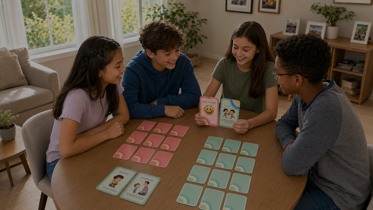 Every card opens a conversation, and every conversation brings your family closer. Experience the fun and build relationship.